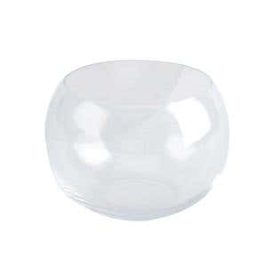 10 Clear Glass Bubble Bowl