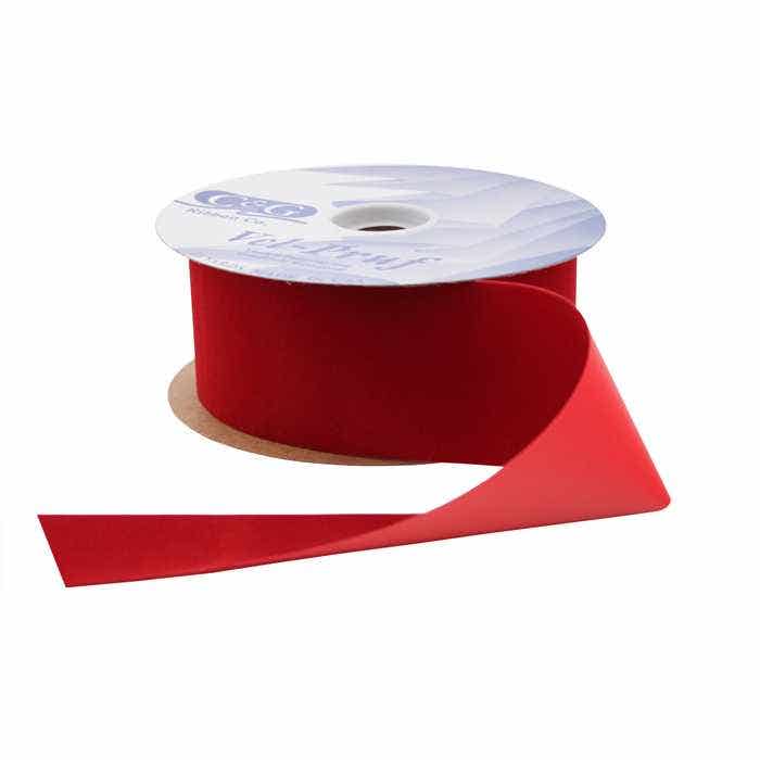 #9 Holiday Red Ribbon, 25-Yards