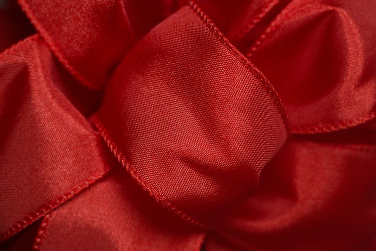 #9 Red Taffeta Ribbon, 50-Yards