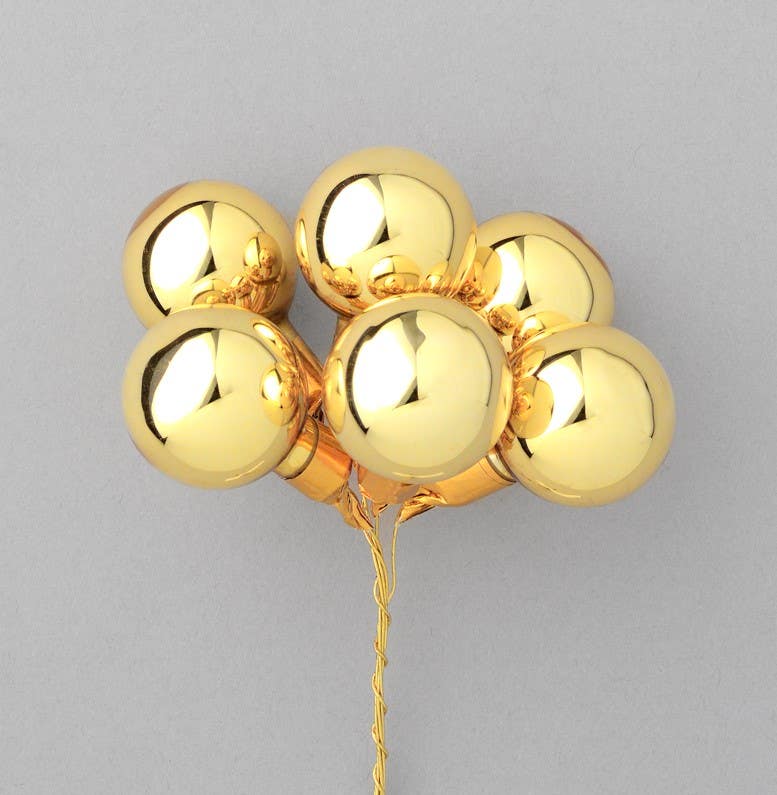 30 MM Gold Ball Ornaments,72-Box