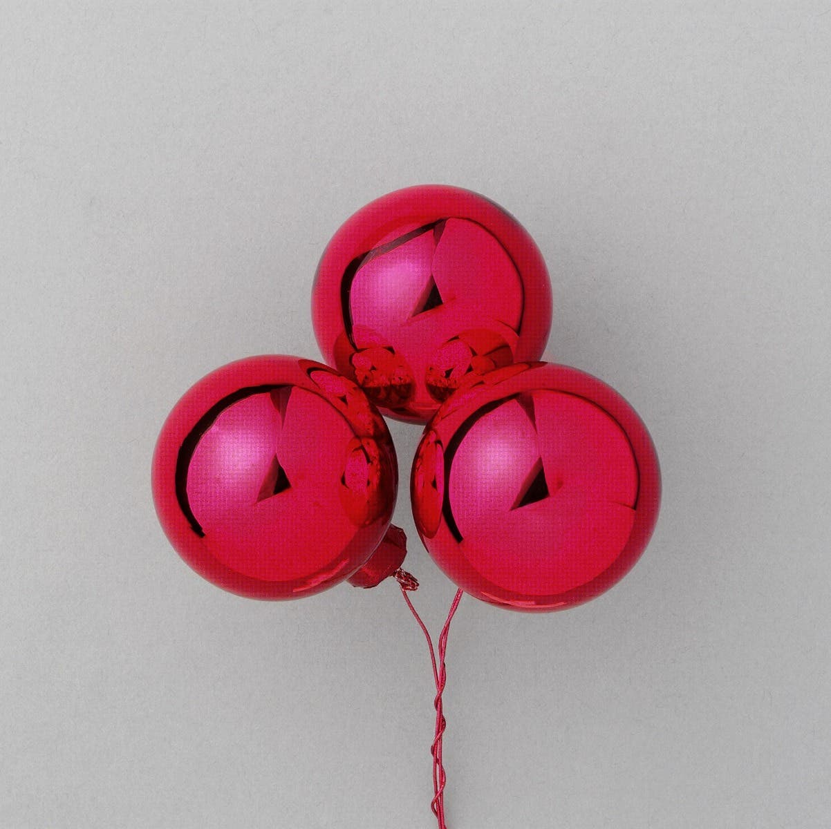 40 MM Red Ball Ornaments, 36-Box