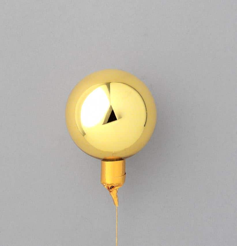 50 MM Gold Christmas Ball, 24-Box
