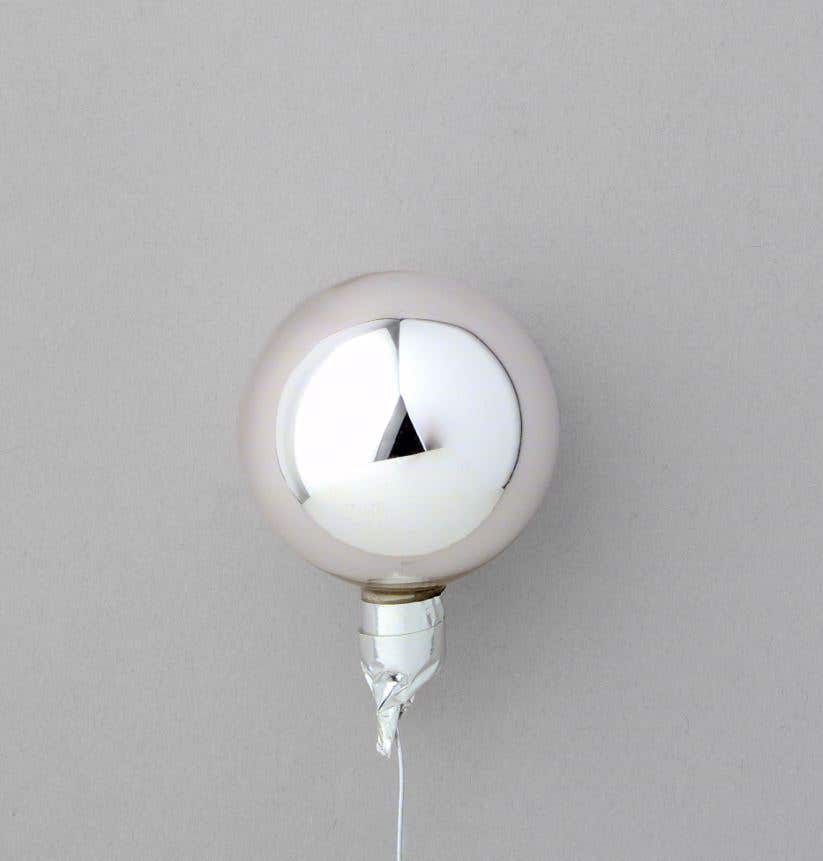 50 MM Silver Christmas Balls, 24