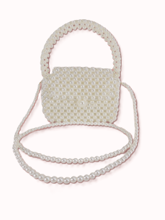 White WOW Luminious Bridal Purse