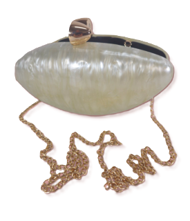 WOW Luminous Bridal Purse - White