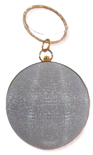 Silver WOW Orby Bridal Purse