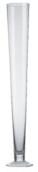 30 Clear Glass Pilsner Vase