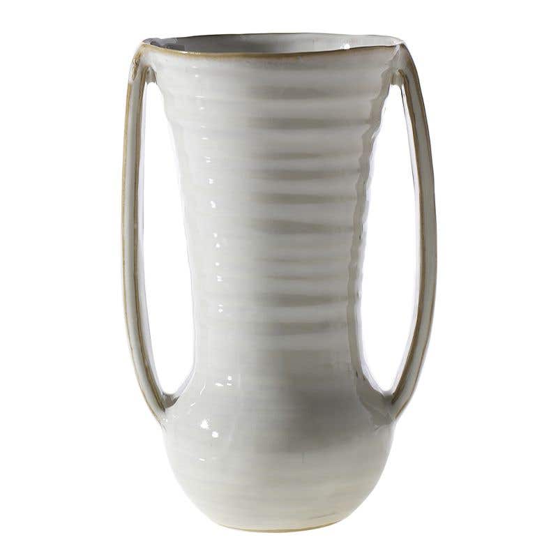 5.5x4.75x9.25 White Zara Vase, 6-Case